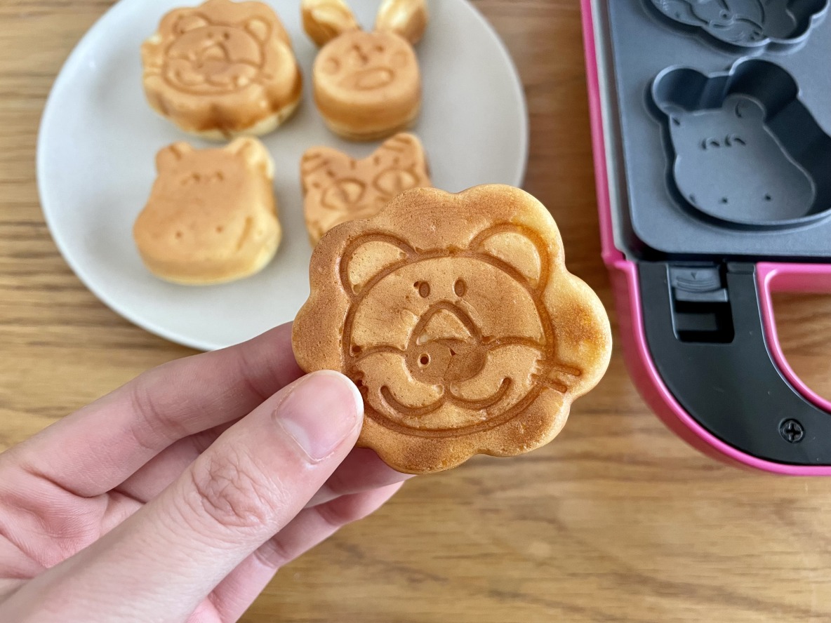 熱々、ホワホワ！可愛すぎる「たべっ子どうぶつカステラメーカー」