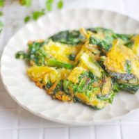 ほうれん草オムレツ