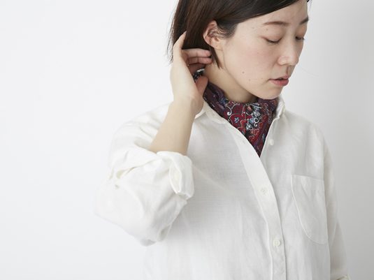 rolca/フレンチリネンシャツ