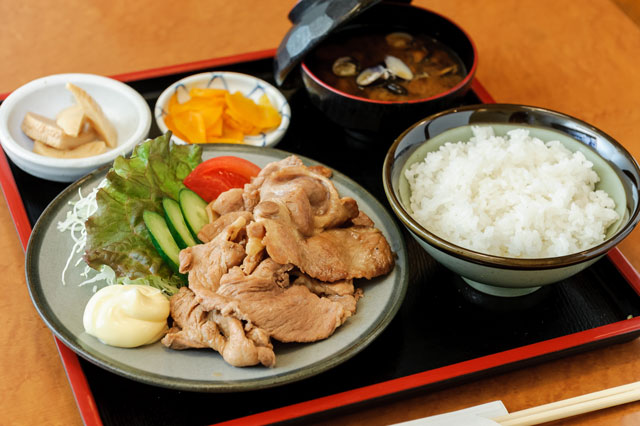 生姜焼き定食