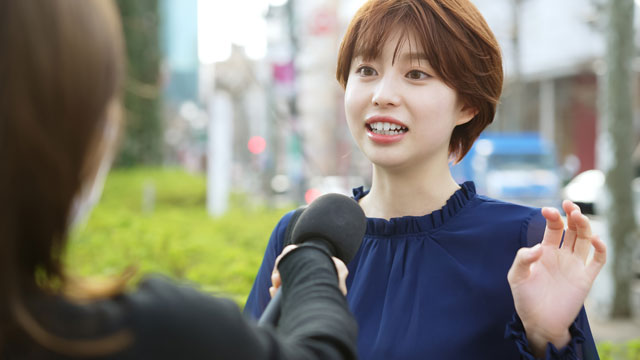 路上インタビュー