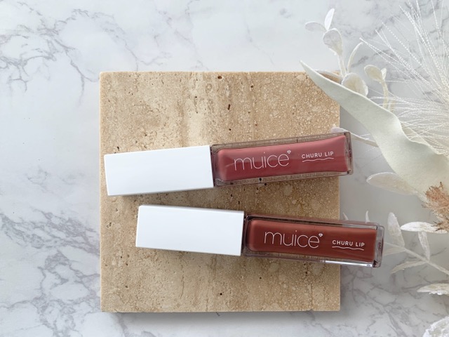「muice」血色ブラウンリップ