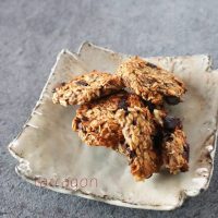 【材料3つだけ、罪悪感なし！「チョコバナナオートミールクッキー」】