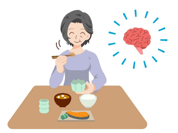 咀嚼のイラスト