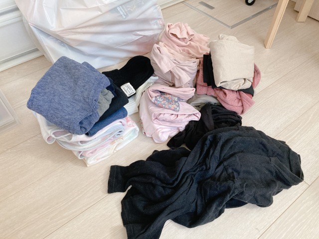 断捨離する洋服