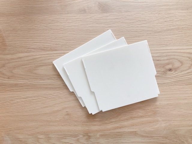 引き出しの仕切り