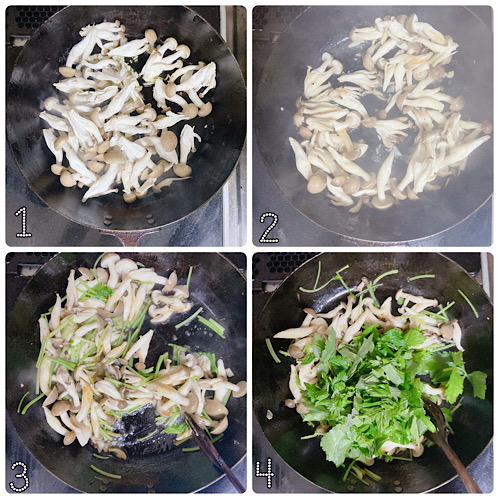 「しめじの三つ葉和え」の作り置き