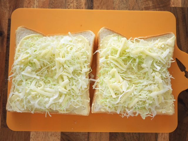 食パンとキャベツ