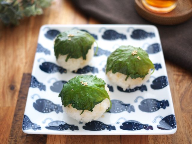 大葉おにぎり