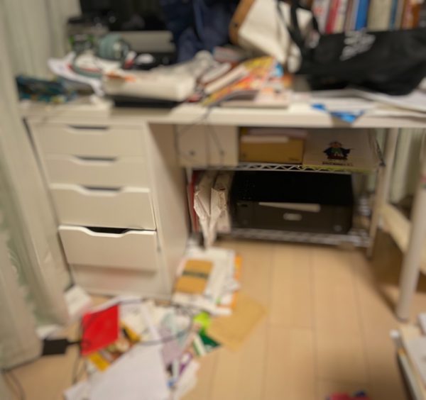 デスク周り
