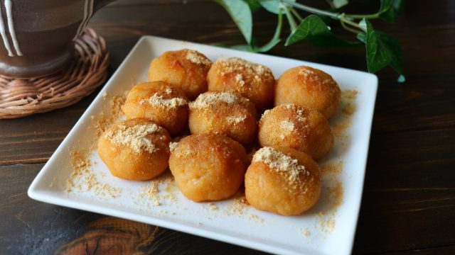 「豆腐きな粉餅」