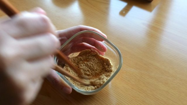 ボウル、きな粉