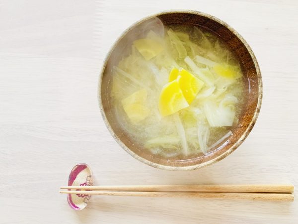 野菜と生姜の味噌汁