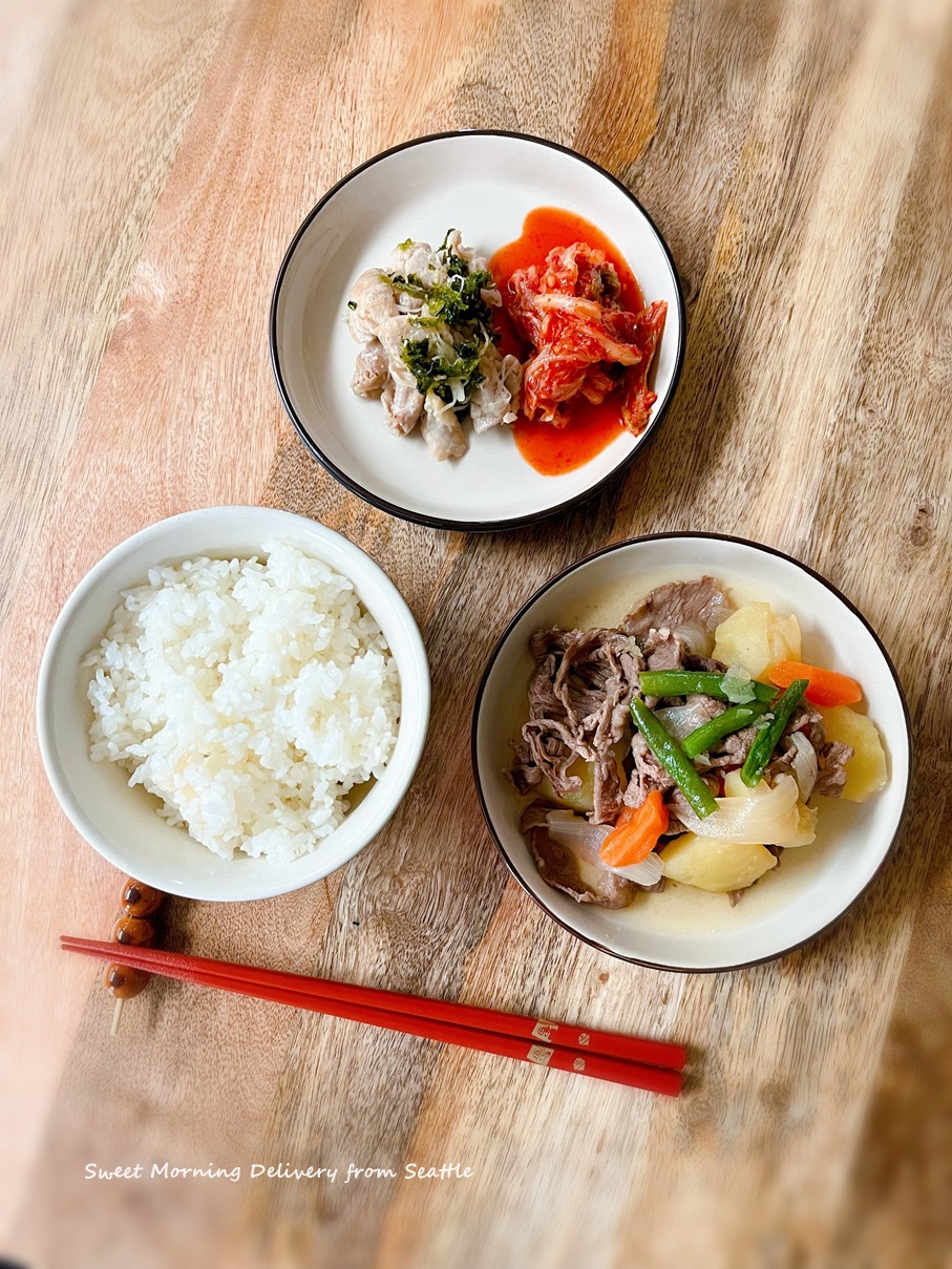 甘めの肉じゃが