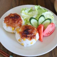味噌バターコーン焼きおにぎり
