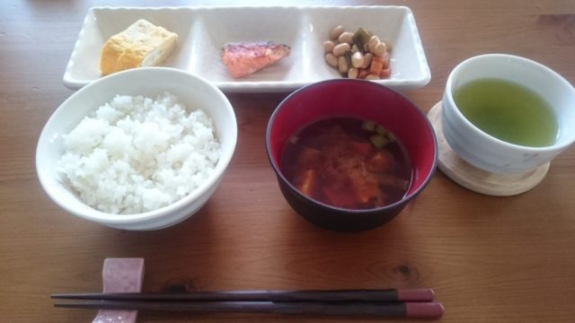 和食の朝ごはん
