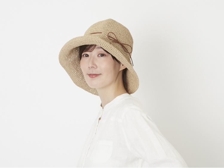 暑い日も涼しく、蒸れない、臭わない！おうちで洗える「SASAWASHI 手編み帽子」