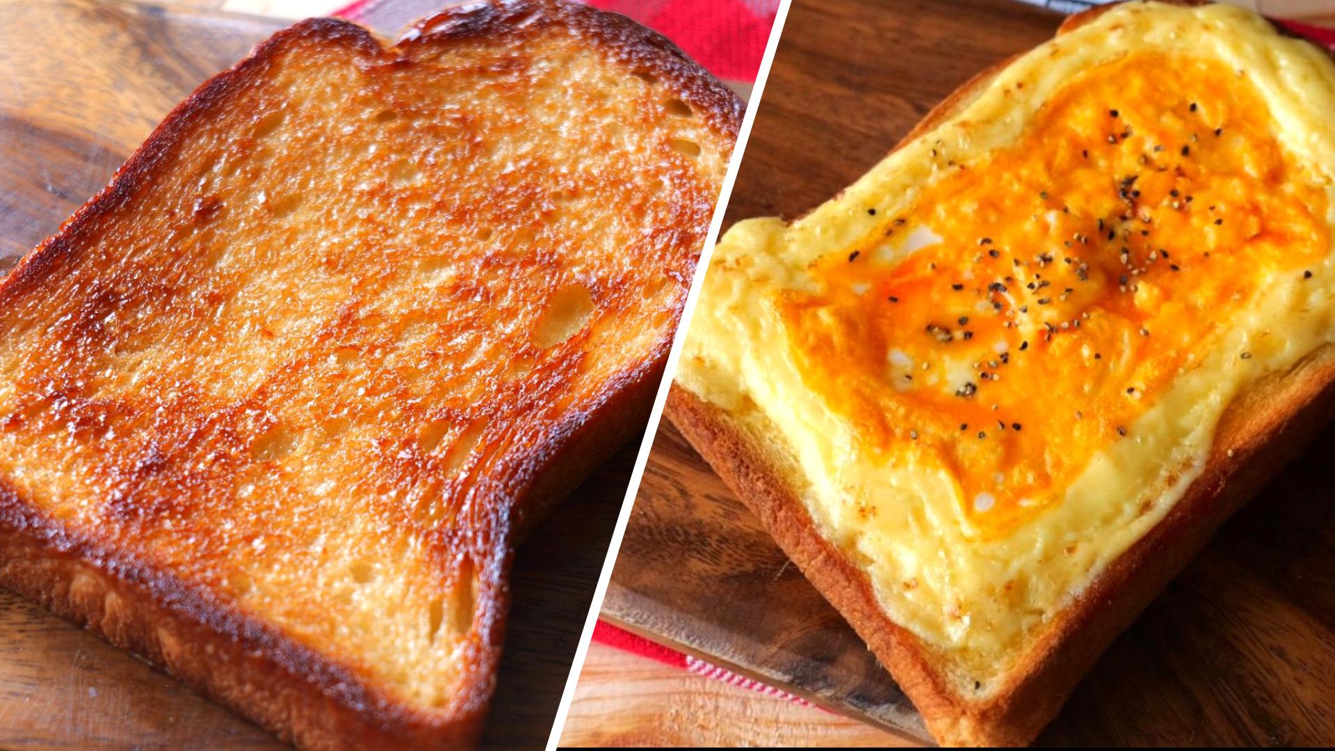 忙しい朝でも簡単！「10分以内で作れる」トーストレシピ2つ