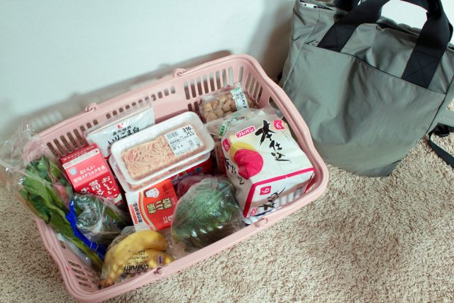 スーパーのお買い物