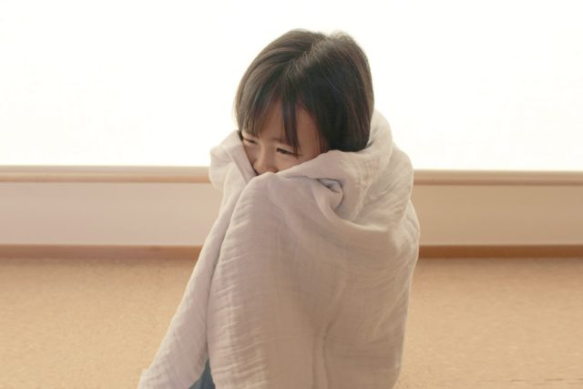 かさばらないガーゼバスタオル