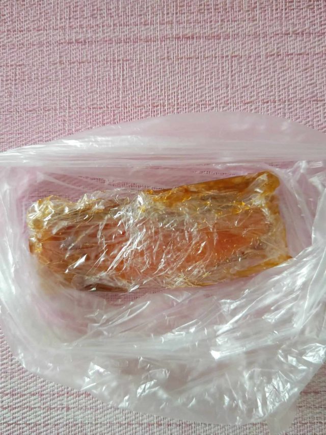 鮭の醤油漬け
