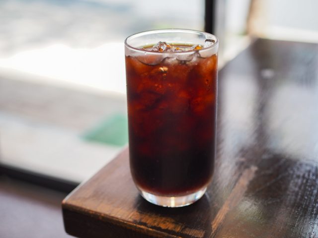 老舗喫茶店「コパン」アイスコーヒー