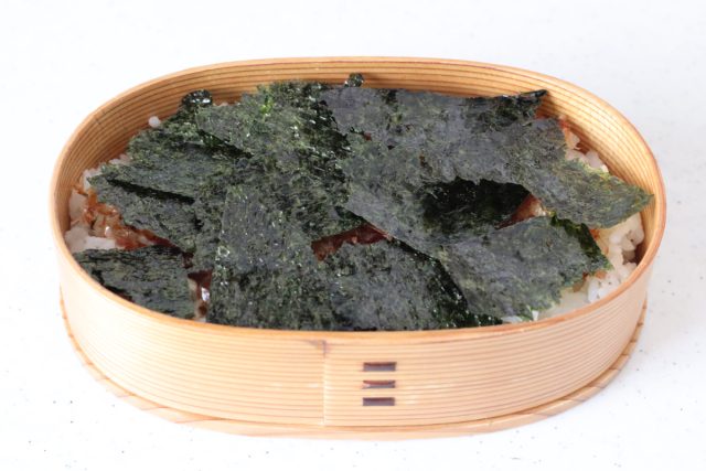 2品弁当の詰め方
