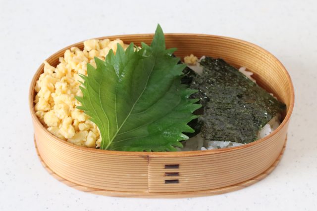 2品弁当の詰め方