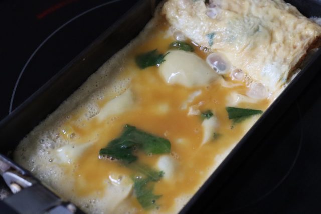 大葉の卵焼き