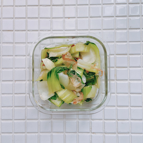 青梗菜の中華風おひたし