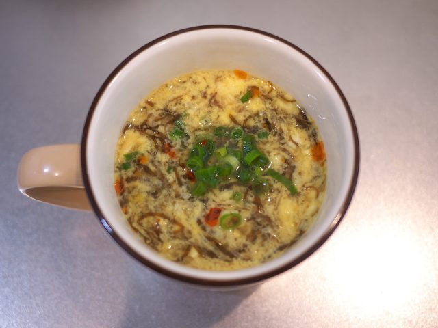 もずく酸辣湯スープ