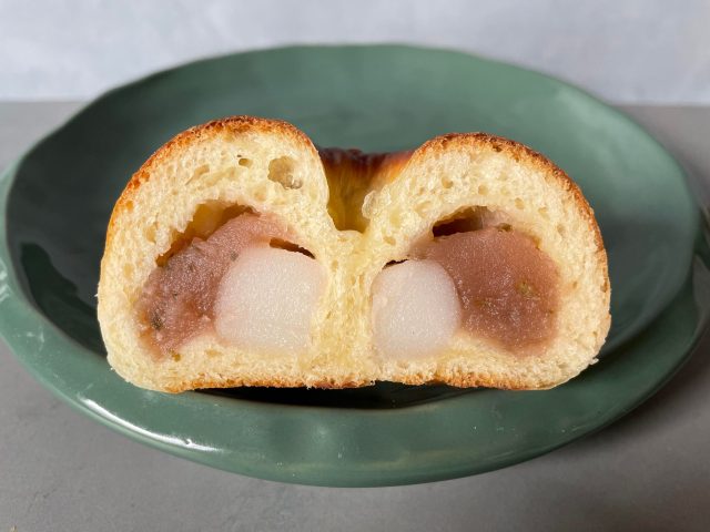 オー・パン・グルマン さくら白玉あんばん断面