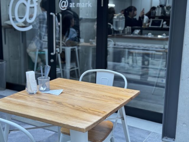 心斎橋 atmark テラス席