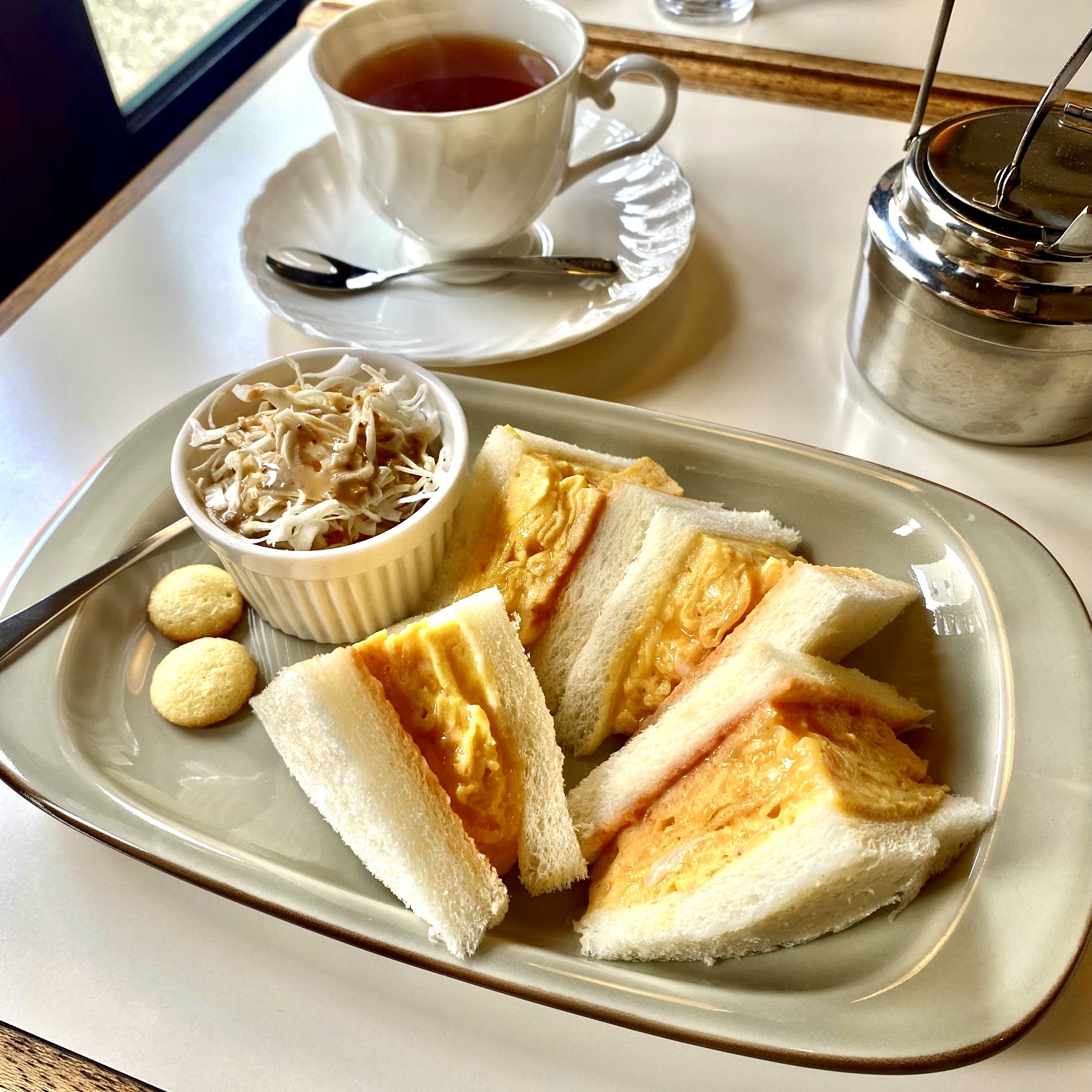 【大阪・中崎町】たまごやきサンドが絶品！昭和レトロな喫茶モーニング@純喫茶アヤコ