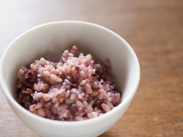 小豆入りの雑穀ごはん
