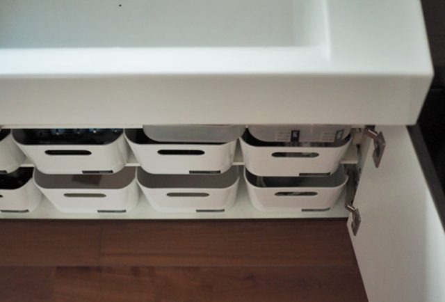 洗面台の下収納 IKEA VARIERA ヴァリエラ ボックス