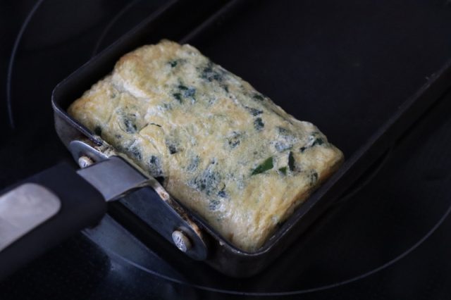わかめマヨ卵焼き