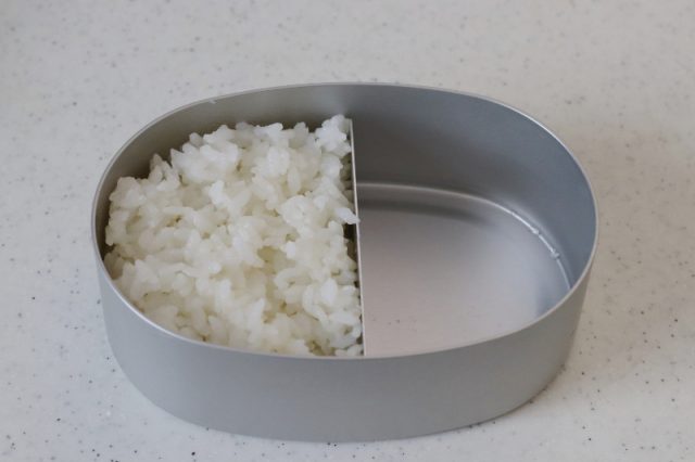 2品弁当の詰め方
