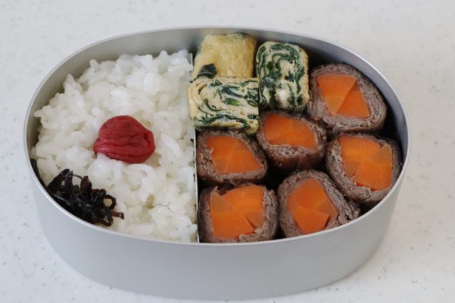 2品弁当の詰め方