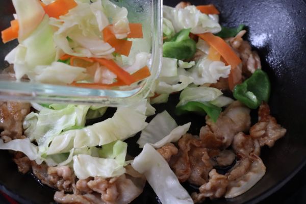 肉野菜炒め