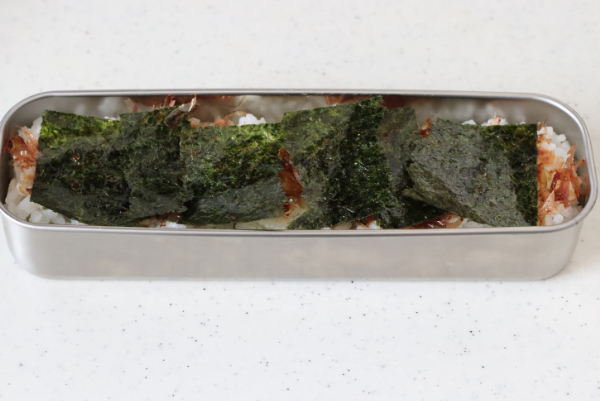 2品弁当の詰め方