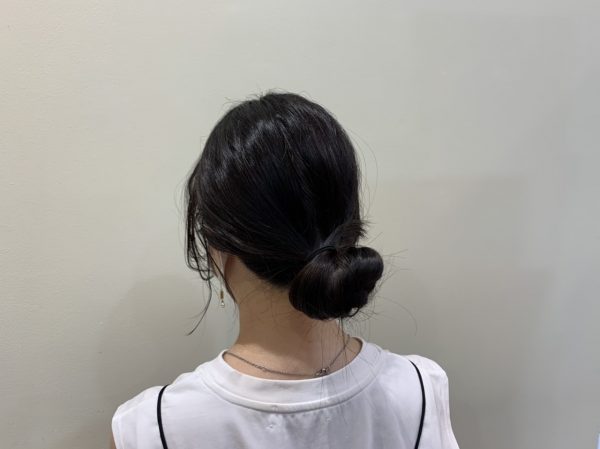 簡単まとめ髪