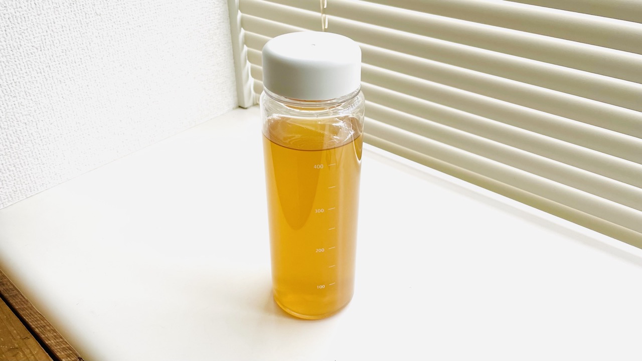 1本250円！夏の水分補給に活躍する「無印良品 目盛り付き ドリンクボトル」