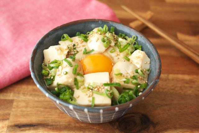豆腐漬け丼