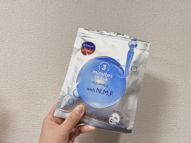 「3ミニッツマスク アクアマイド with N.M.F」