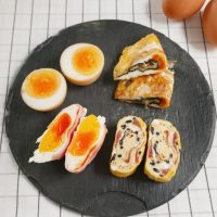 卵料理アレンジ4種
