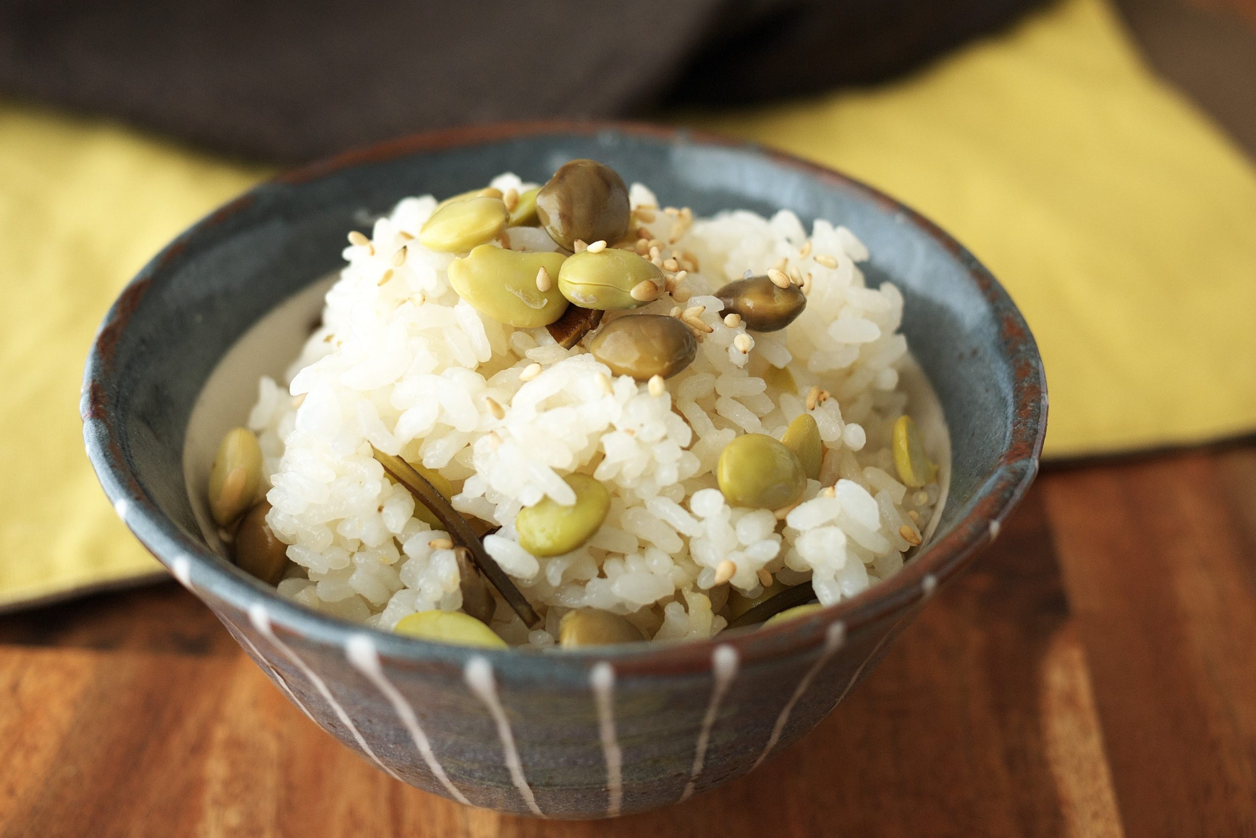 食物繊維たっぷり！簡単おいしい「枝豆の炊き込みご飯」レシピ♪