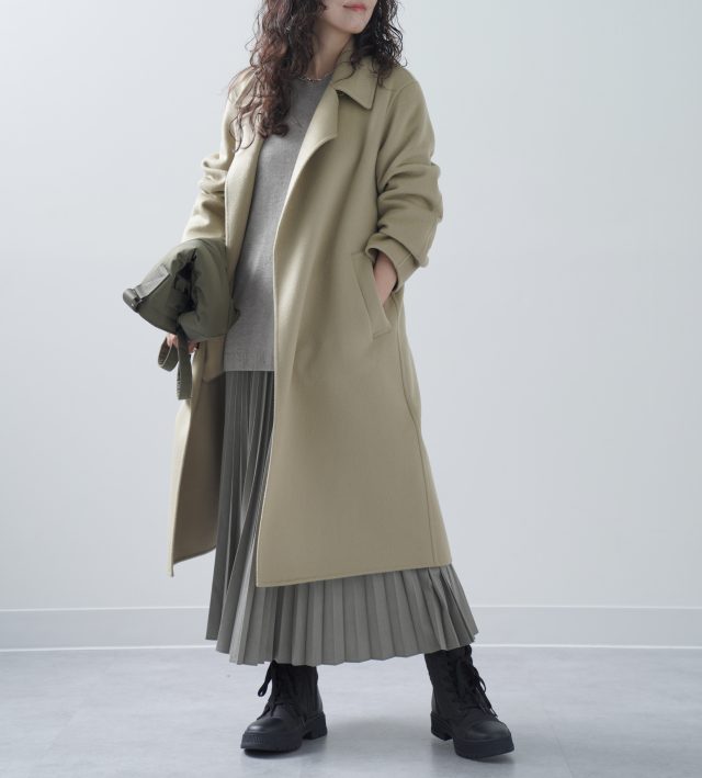 UNIQLO:C マニッシュなウールのコート