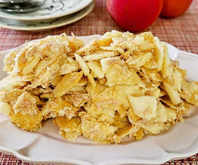 やみつきになるおいしさ！簡単「りんごとツナとポテチのサラダ」