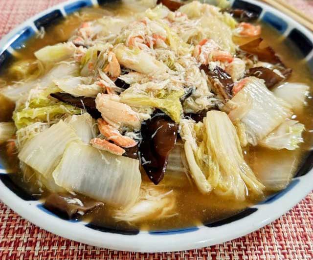 フライパン1つで簡単！時短でおいしい「白菜の煮物」